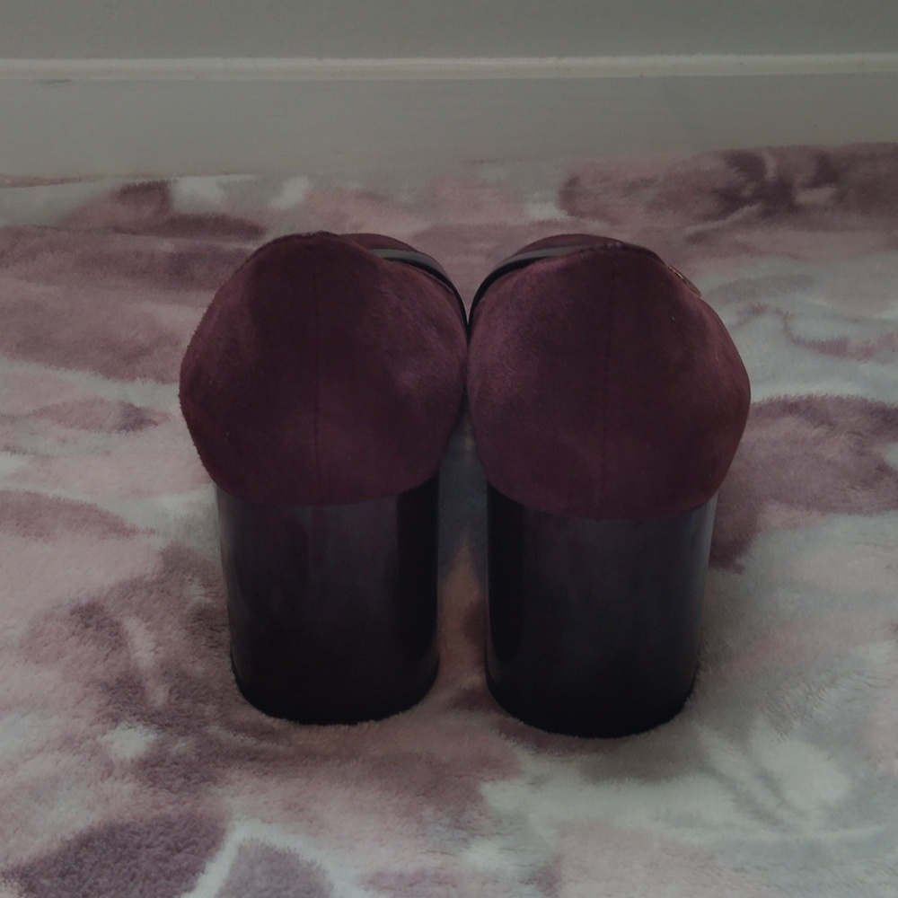 Geox Respira Suede Block Heels - Picture 4 of 6